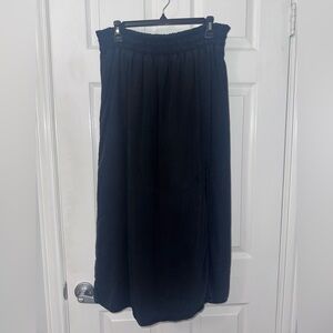 Cloth & Stone Black Maxi Skirt